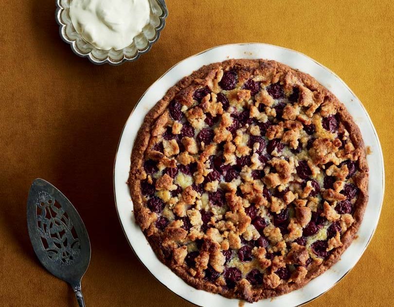 CHERRY & ALMOND FRANGIPANI TART