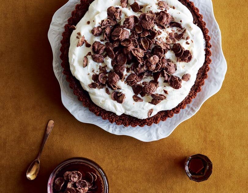 MALTED CHOCOLATE MILKSHAKE PIE