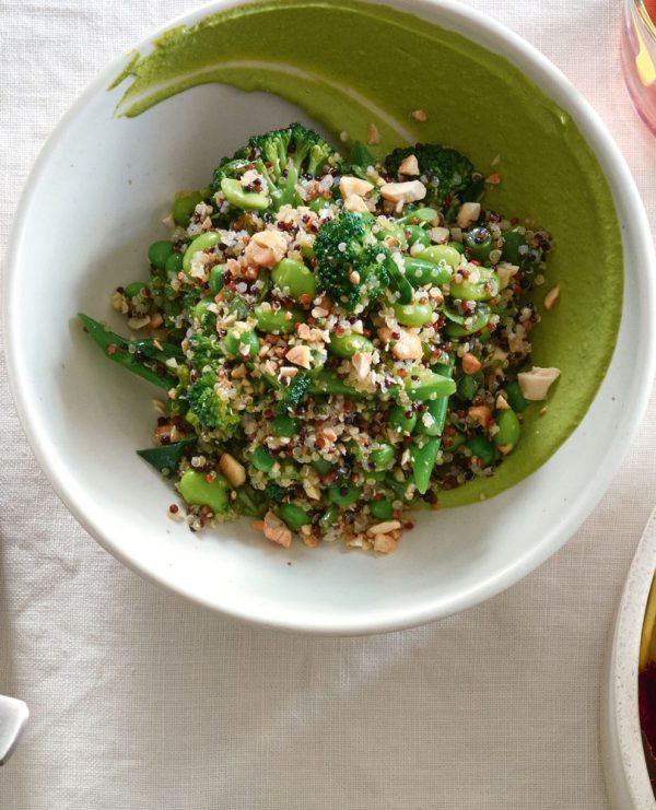 GREEN GODDESS QUINOA SALAD WITH CASHEW NUTS - Cuisine Magazine - From ...