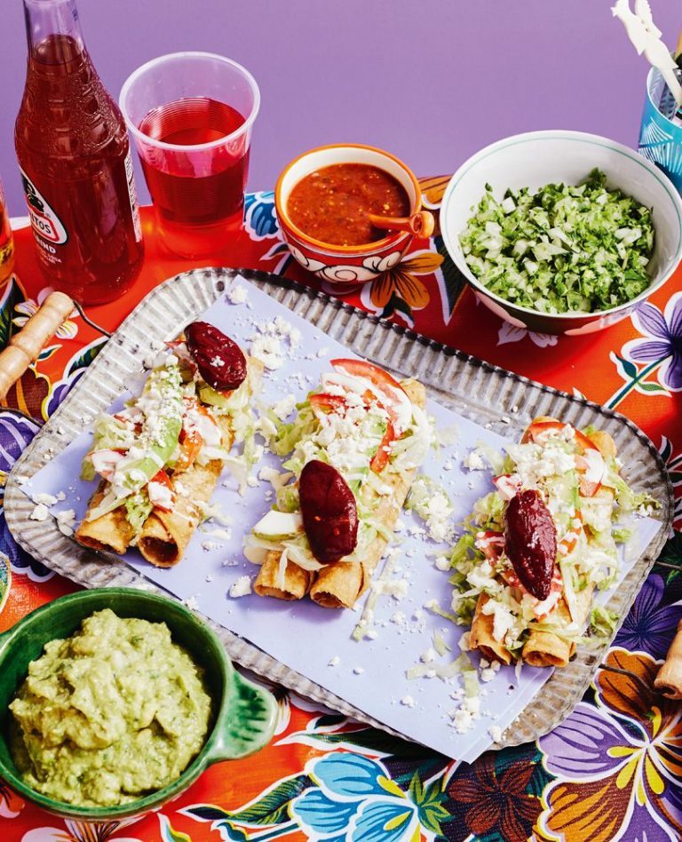 FLAUTAS (ROLLED DEEP-FRIED TACOS) - Cuisine Magazine - From New Zealand