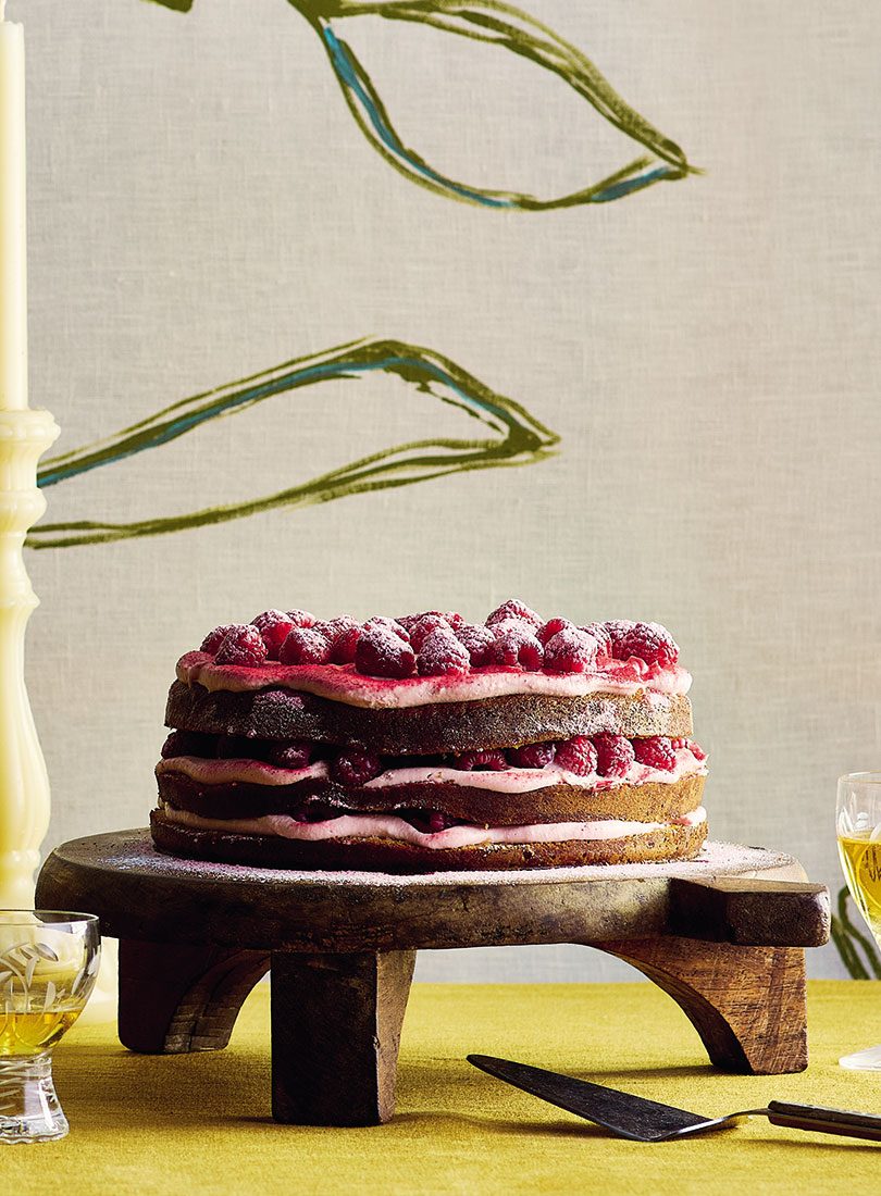 Lemon Layer Cake with Mascarpone and Lemon Curd - Italian Recipe Book