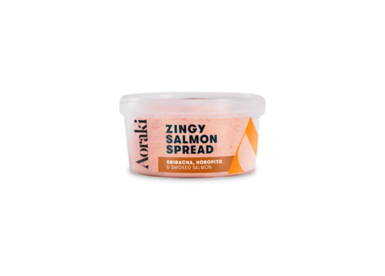 Aoraki Zingy Salmon Spread 180g