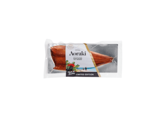 Aoraki Limited Edition Pōhutukawa Hot Smoked Fillet (Approx 650g – 800g)