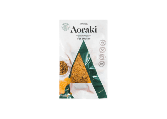 Aoraki Wholegrain Mustard & Mānuka Honey Portion 180g